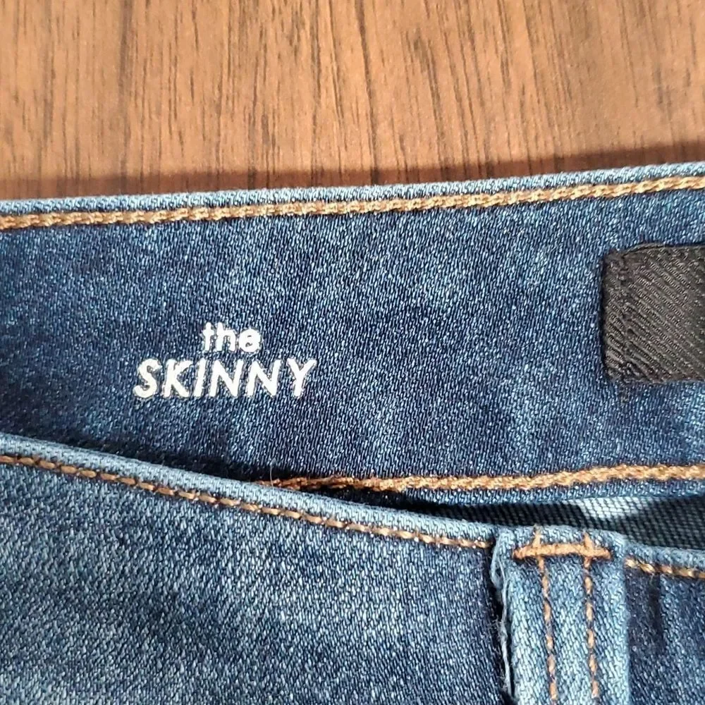 Liverpool | the Skinny Jeans Medium Blue Wash Victory‎ Color Size 6/30